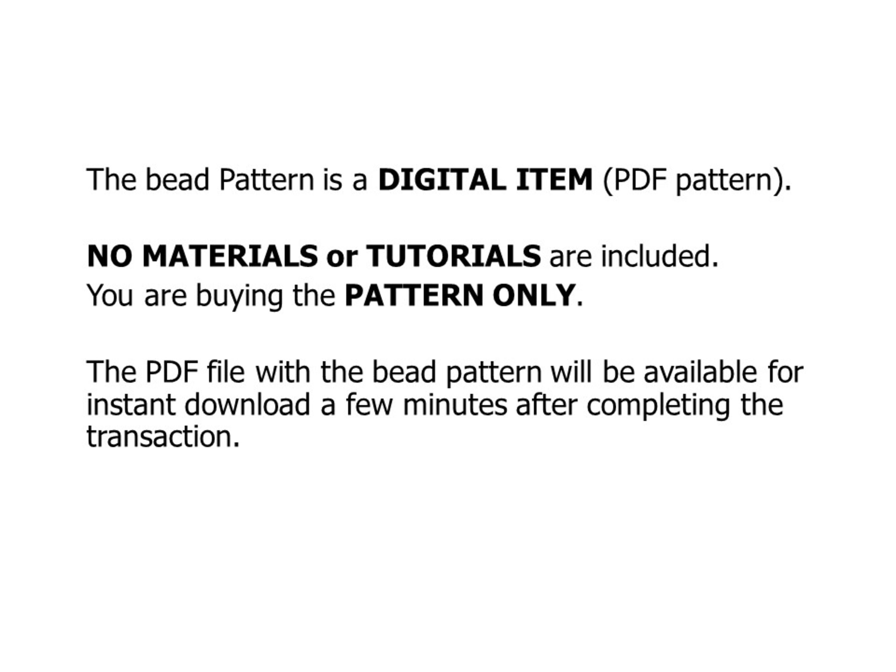 Seed Bead PDF, Earring Pattern PDF, Miyuki Pattern, Brick Stitch