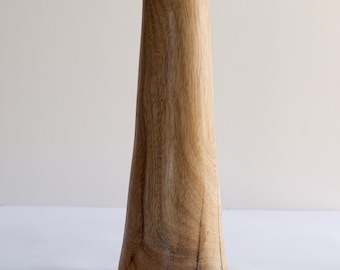 Boerderij houten decor, natuurlijk hout huiscadeau, rustieke vaas, handgemaakt houten bohocadeau, olijfhoutcadeau, massief houtkunst, houten vazen voor bloem