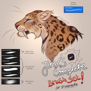 Jinx’s procreate brush pack - for beginners and pros alike