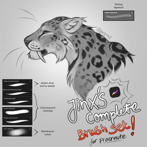 Jinx’s procreate brush pack - for beginners and pros alike