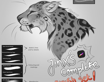Jinx’s procreate brush pack - for beginners and pros alike