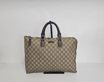 Bolso auténtico Gucci GG con asa superior