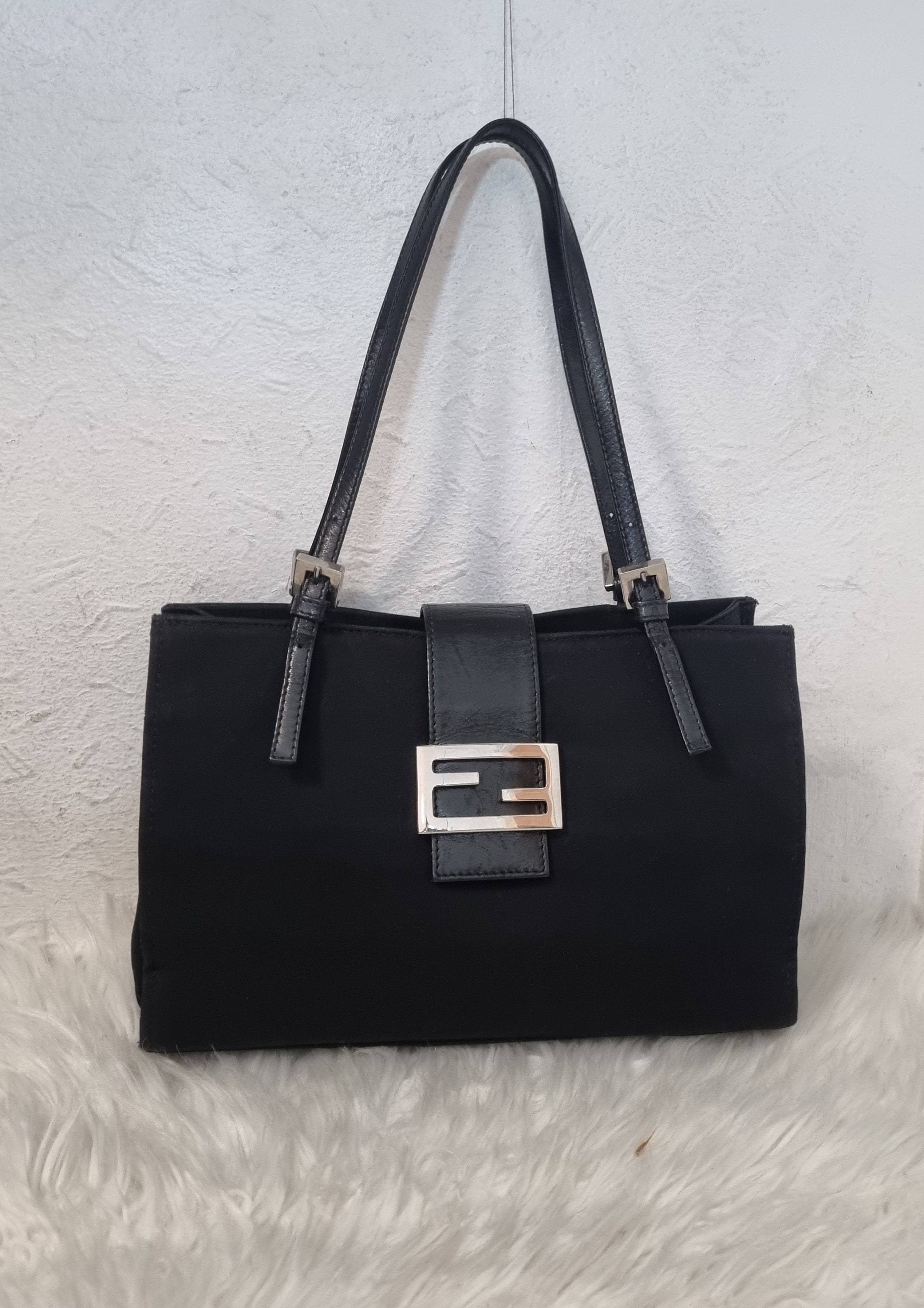 Fendi nylon shoulder bag hotsell