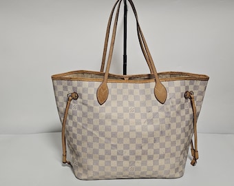 Authentische Louis Vuitton Neverfull Damier Azur MM