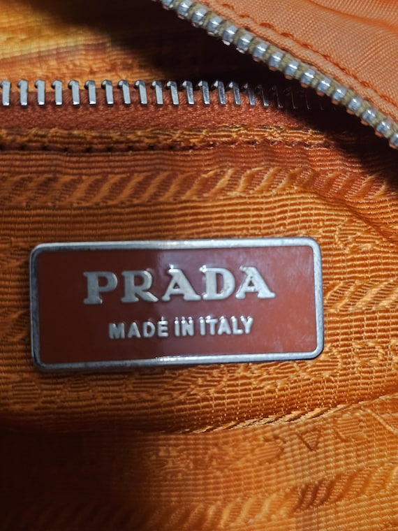 Authentic Prada Nylon/python leather crossbody bag - image 2