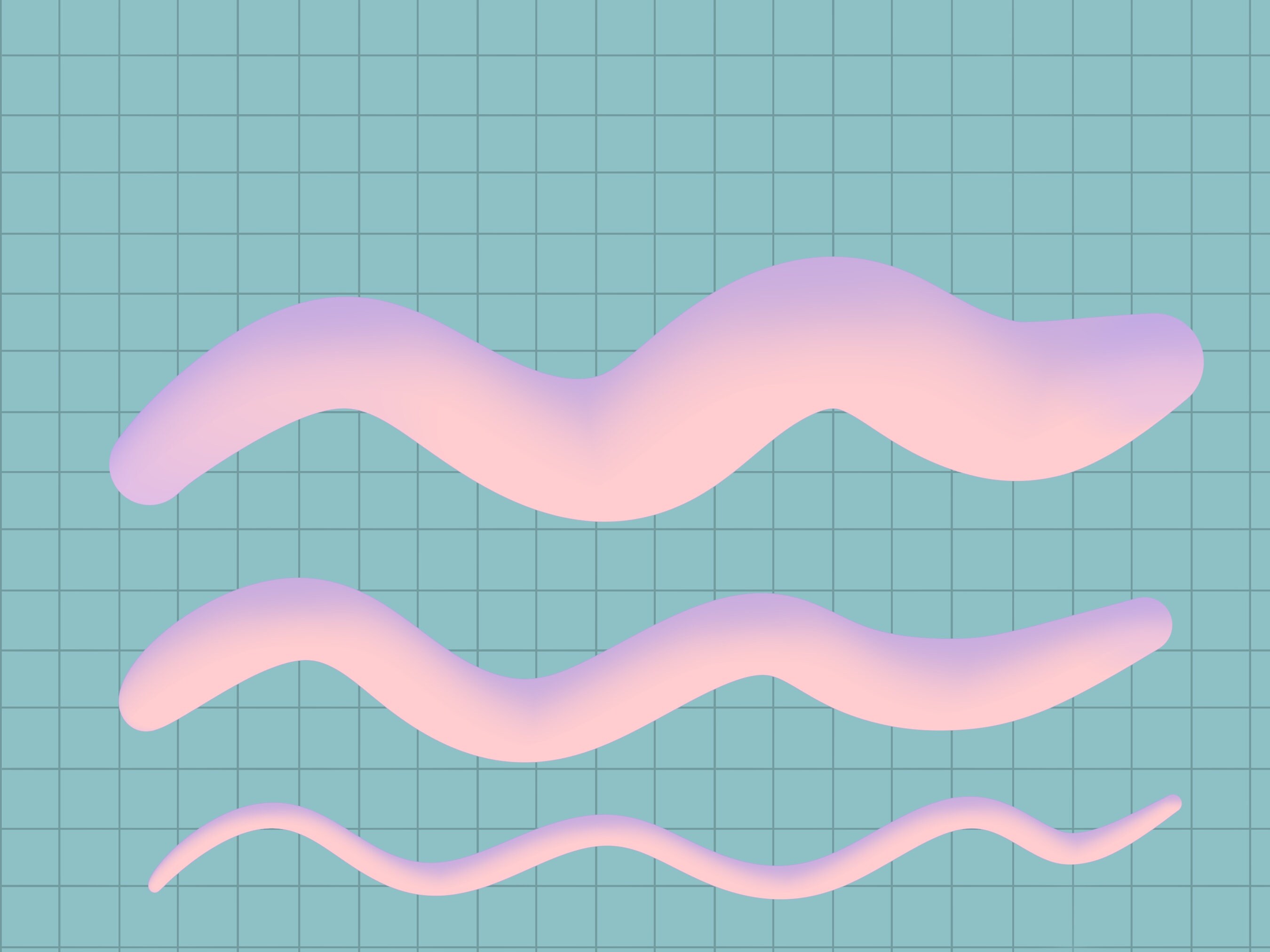 3D Doodle Procreate Brush Set / Taper 3D Procreate Doodle Brush / 3D Procreate Brush Pack