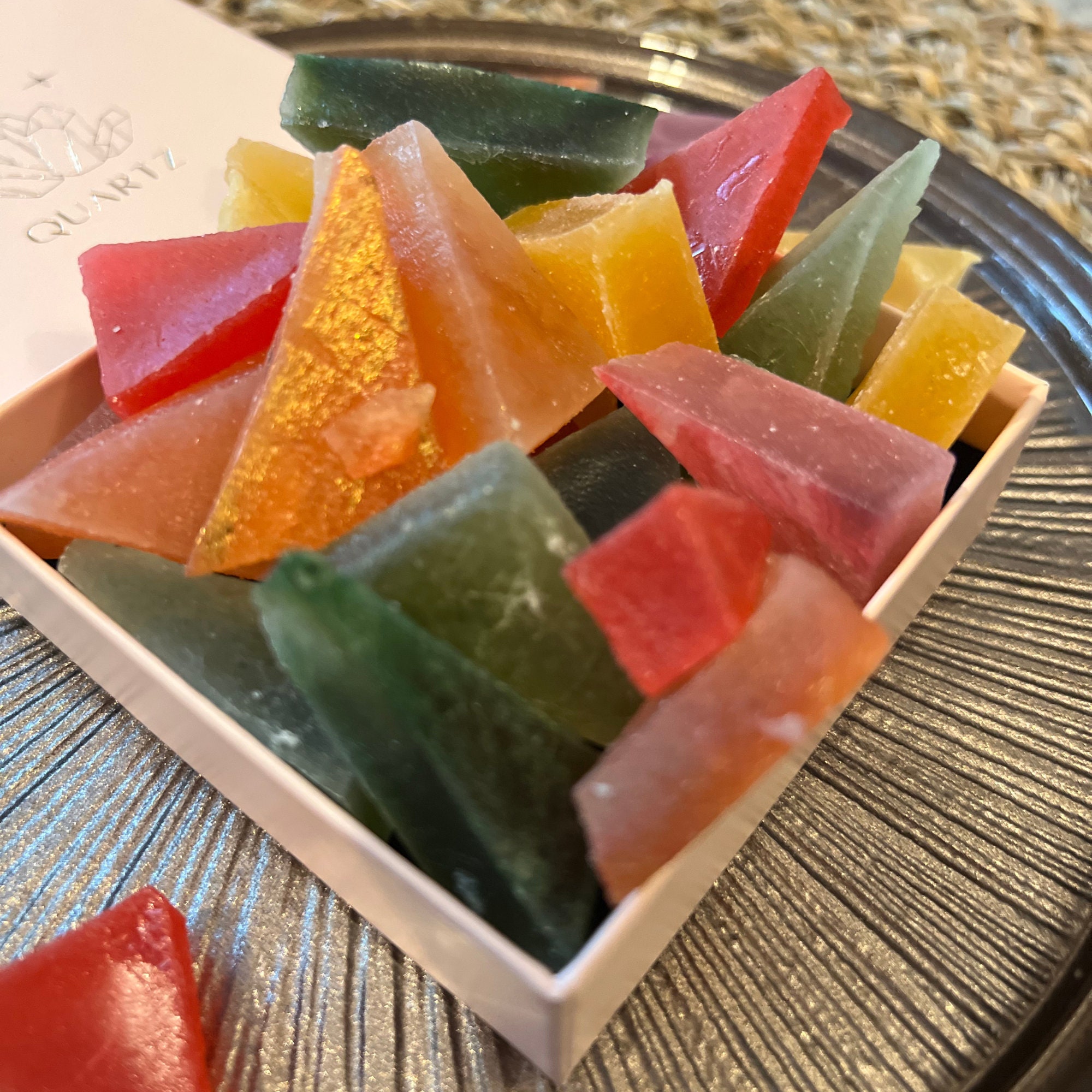 Brisure De Cristaux Comestible Kohakutou Faits à La Main Etsy