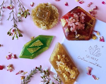 Tea Gift Box Vegan Handmade Kohakutou Edible Crystal Collection