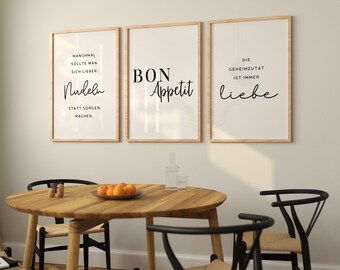 Poster set kitchen | Poster kitchen | Kitchen poster | Kitchen pictures | Dining room | Kitchen decoration decoration kitchen dining room picture recipe poster 211