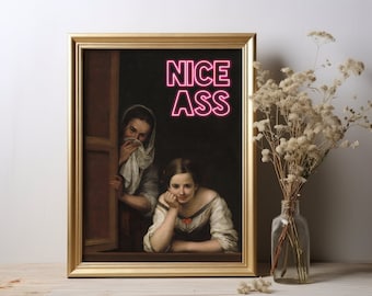 Vintage bathroom pictures | Bathroom posters | Guest toilet pictures | Restroom pictures | Restroom posters | Restroom decorations | Funny housewarming gifts 302