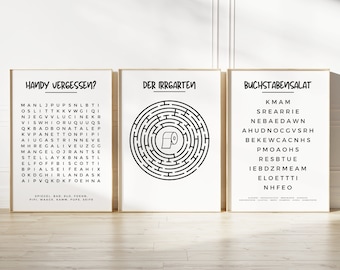 Bathroom Pictures | Bathroom Poster Set | Decor | Guest WC Picture | Toilet Picture | Toilet Poster | Toilet Decor | Housewarming Gift 193