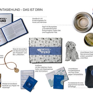 Unsichtbarer Hund, Hunde-Bastelset, Geschenk, Geburtstag, Vatertag, Muttertag, Hund kaufen Geburtstag, Hund DIY, Hundefreunde, Hundewunsch
