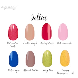 Sets de Gelatina Color Street * Esmalte de Uñas 100% Real * Hecho en EE. UU. * Manicura * Gelatina