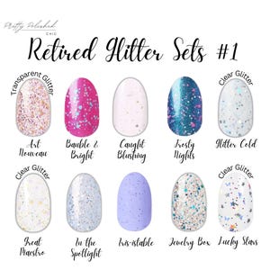 Color Street Glitter & Special Effects Sets – Utgånget/Begränsat lager* 100 % äkta nagellack* Manikyr