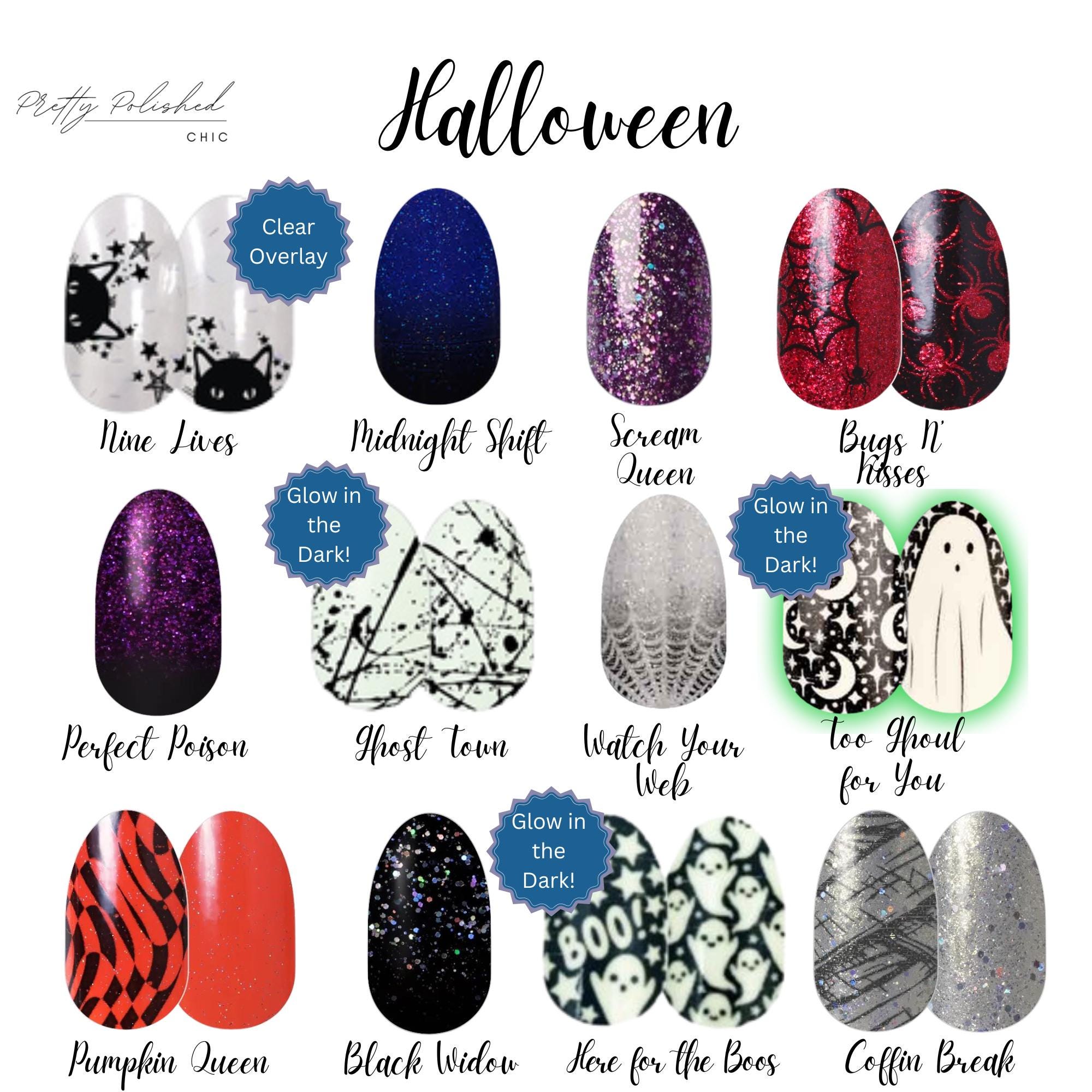 早割シーズン券 Nail Real *100% Street *color Sets Halloween Polish Made * 小物