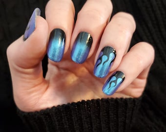 カラーストリート廃盤ブルーデザイン * 100%本物のネイルポリッシュ