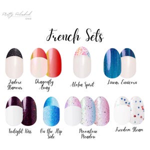 Color Street Retired French Manicure Sets * 100% Real Nail Polish * Made In The USA *  Manicure