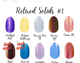 Solid Color Sets * Elevate Your Manicure with 100% Real Nail Polish Made In The USA!