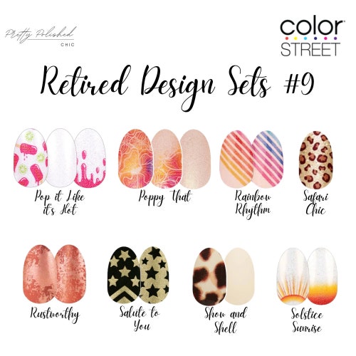 Color Street Retired Glitter Sets 100% Real Nail Polish - Etsy