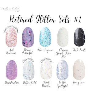 Zestawy brokatu Color Street Glitter i Special Effects – wycofane z produkcji/ograniczona ilość* 100% prawdziwy lakier do paznokci* Manicure