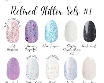 Sets de purpurina y efectos especiales Color Street – Descatalogado/Stock limitado* Esmalte de uñas 100 % auténtico* Manicura