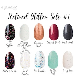 Color Street Glitter & Special Effects Sets – Discontinued/Limited Stock* 100% Real Nail Polish*  Manicure
