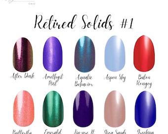 Solid Color Sets * Elevate Your Manicure with 100% Real Nail Polish Made In The USA!