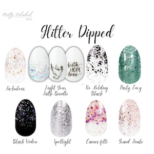 Retired Glitter-Dipped Color Street Nail Sets - Rare Finds! Made in the USA!