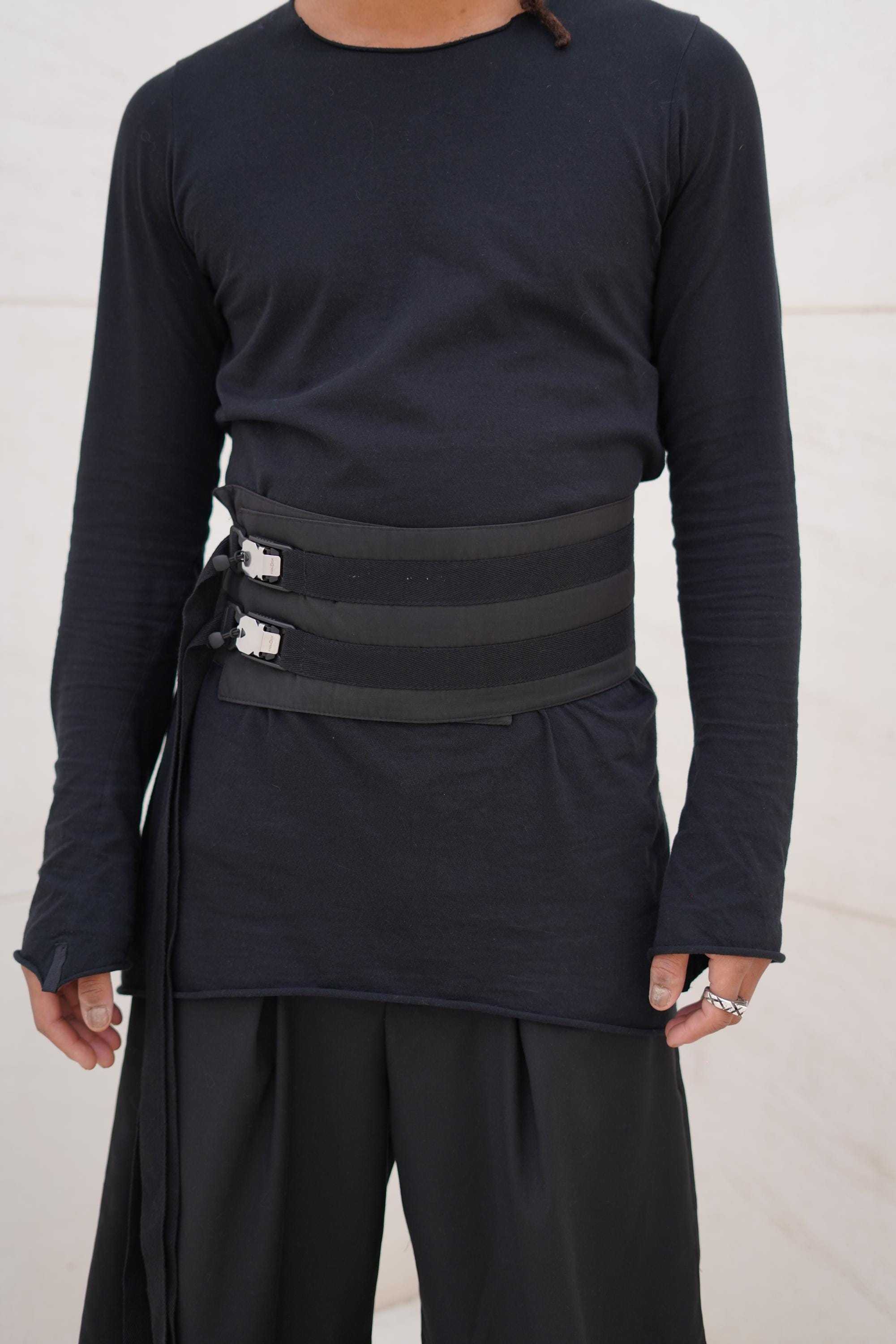 Bretelles Tactiques Zen Devils - Sangle Pour Arme, Style Techwear, Noir