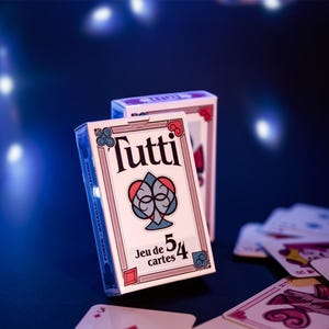 Tutti : jeu de 54 cartes plus inclusif