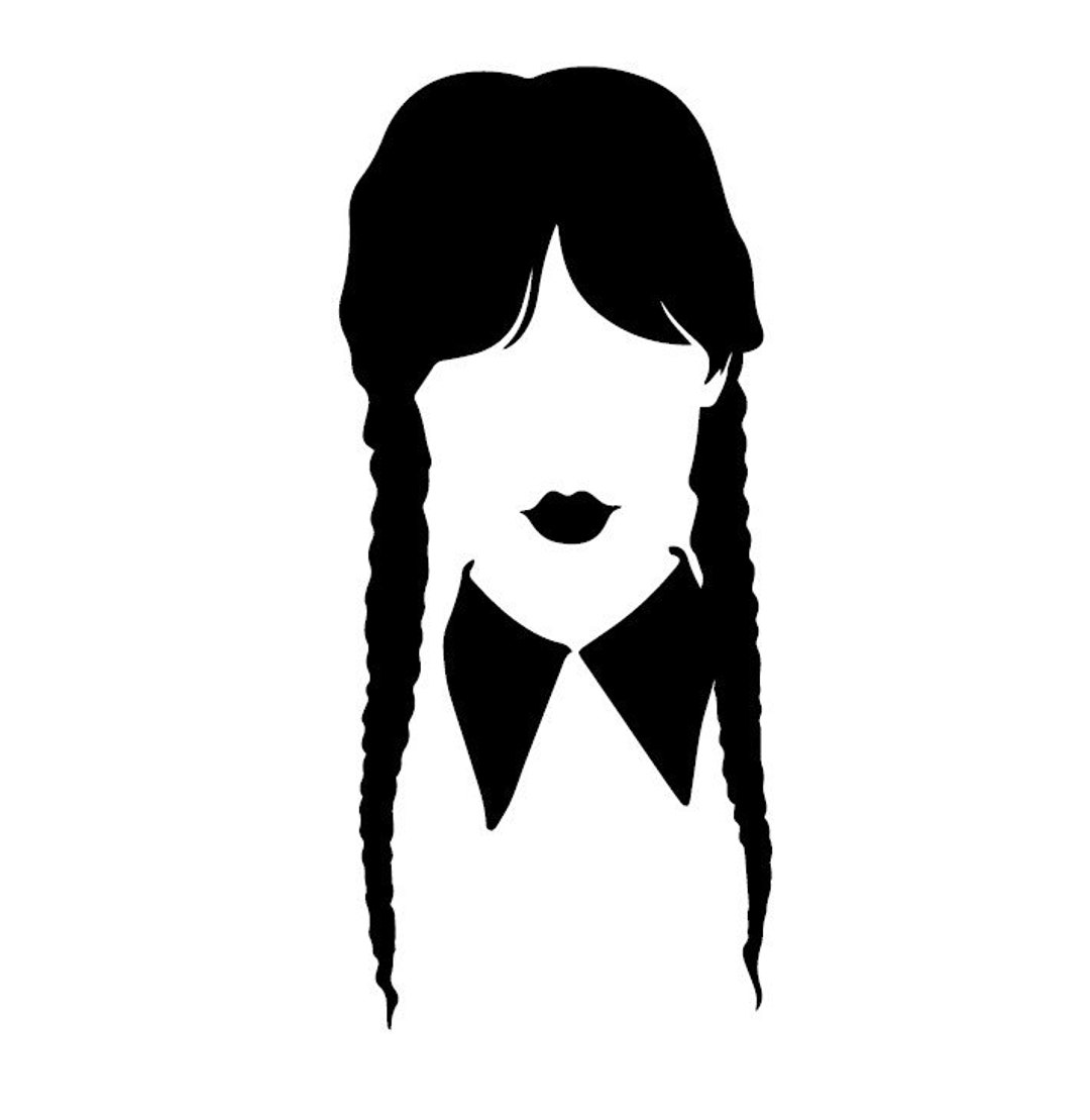 Wednesday Addams Svg , Addams Family Png ,wednesday Svg, Jenna Ortega