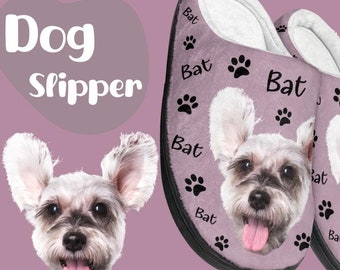 Slippers with dog face 2025