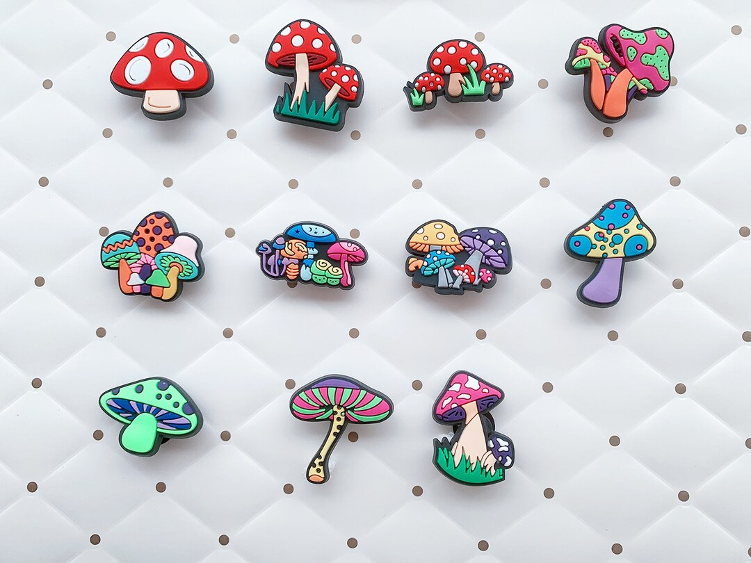 Mushroom Jibbitz Mushroom Shoe Charms Mushroom Lover Must Etsy Hong Kong