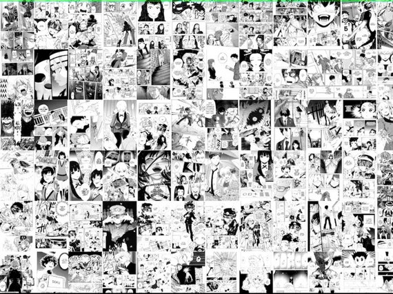 Woonkit Anime Posters for Room Aesthetic, Anime Stuff, Bedroom Wall Dorm  Decor, Manga Panels, Anime Wall Collage Kit, MHA Anime Posters Pack, Teen