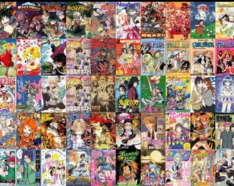 700+PCS Anime Magazine Covers  Wall Collage kit| Anime Posters  | Manga Collage Kit | Anime Wall Decor | Anime Covers Digital Download |