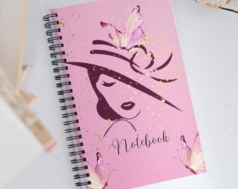 Floral Spiral Notebook