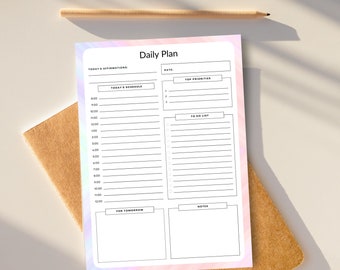 Planificador diario simple