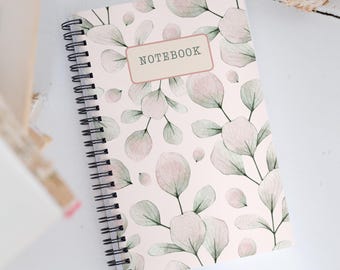 Floral Spiral Notebook