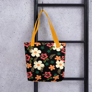 Floral Tote Bag