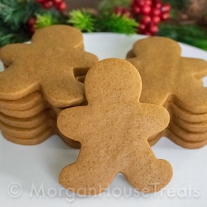 Undecorated Gingerbread Men Cookies: Christmas Holiday Decorating  (3.5 Inches Tall)
