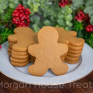 Undecorated Gingerbread Men Cookies: Christmas Holiday Decorating Party (3.5 Inches Tall)