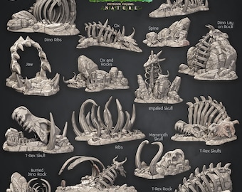 Set di terreni Wastelands STL
