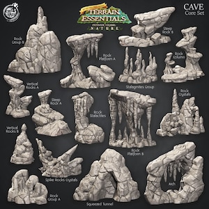 Set di terreno per caverne STL