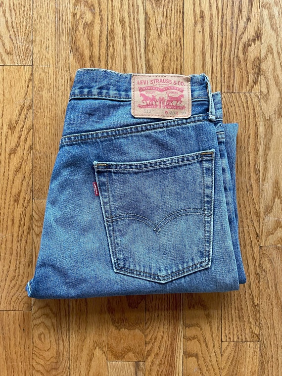 LEVIS 513 33x30 Denim Jeans Pants