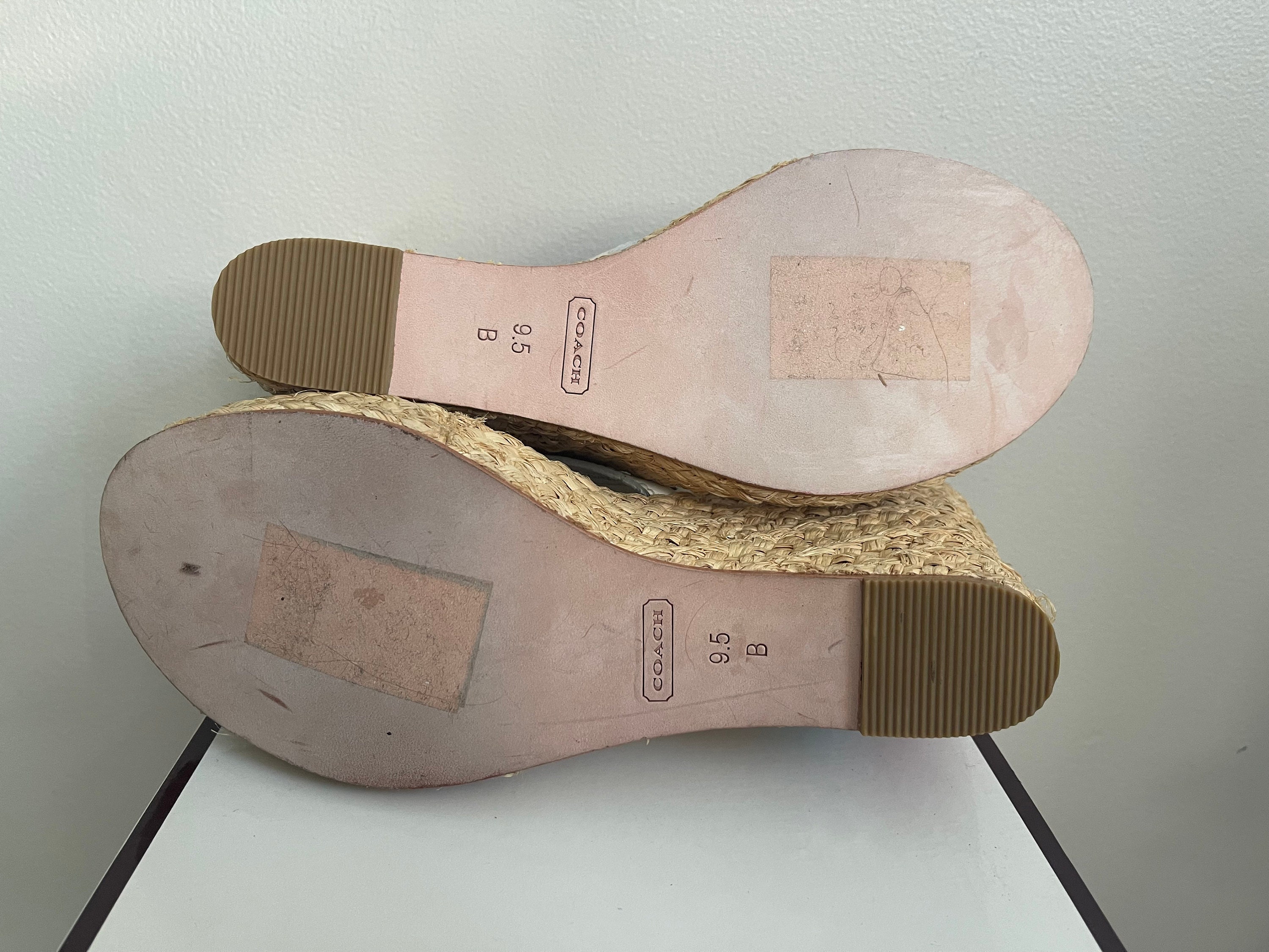 Coach wedge espadrilles deals