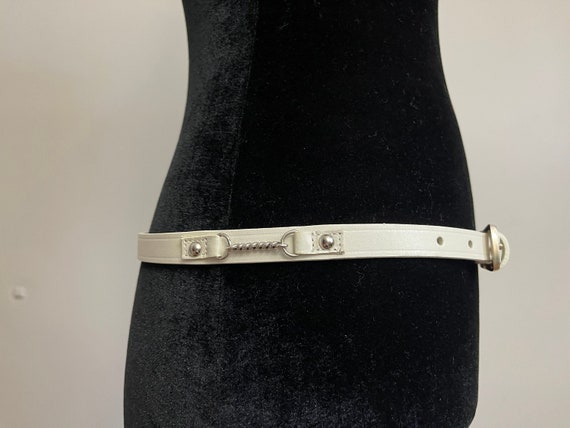 Michael kors best sale skinny belt