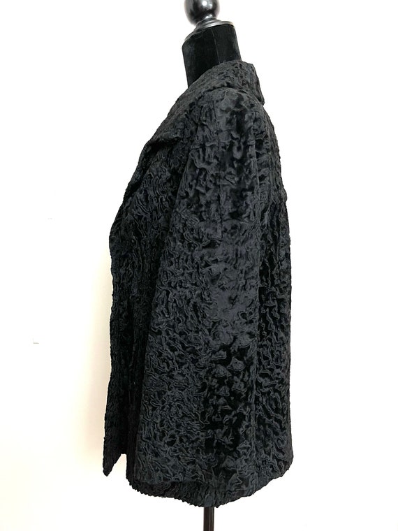 Vintage 60s Persian Lamb Fur Coat Jacket FABIANI - image 6