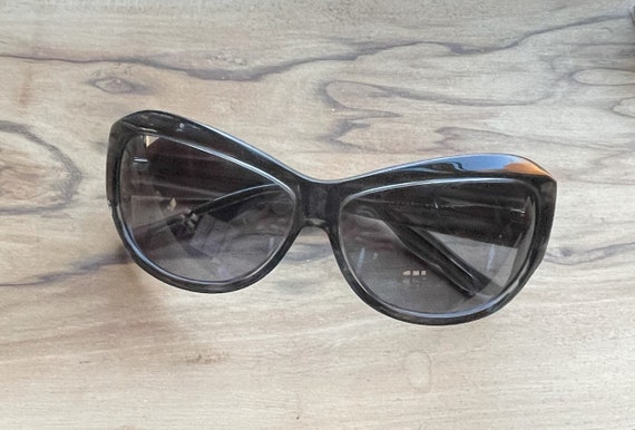Vintage Y2K Oscar De La Renta Black Sunglasses - image 1