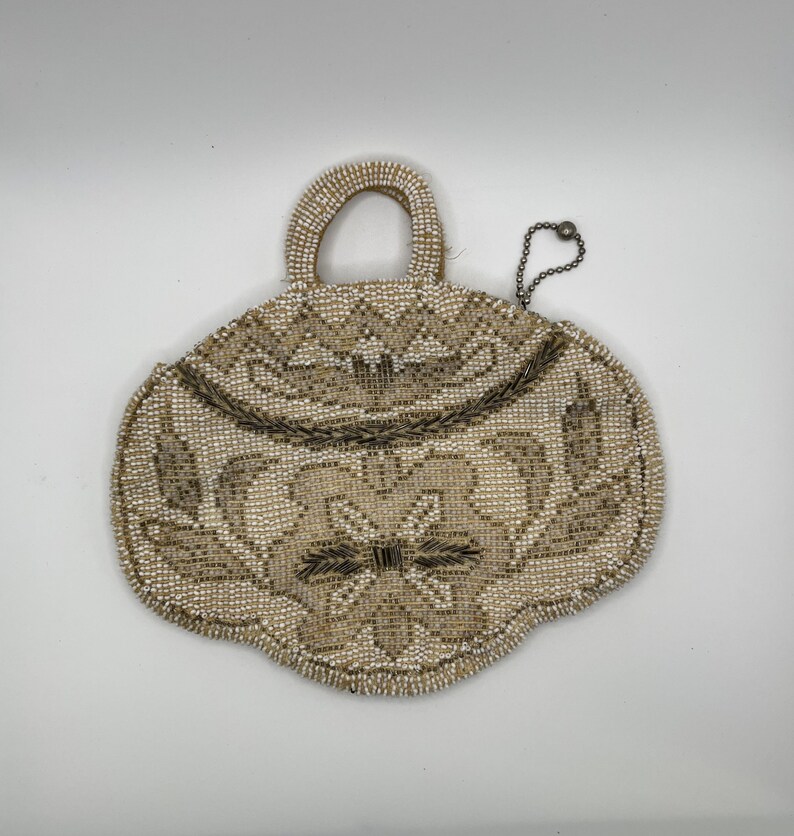 Antique Vintage 30s Beaded Evening Bag Purse ART DECO CZECH - Etsy