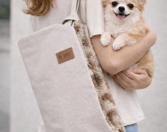 Coperta per cani idrorepellente, ideale da portare sempre con sé: coperta da viaggio pieghevole e lavabile per cani da esterno, con tracolla, tappetino per auto e campeggio.